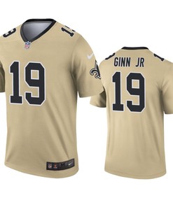 New Orleans Saints Ted Ginn Jr Gold Inverted Legend Jersey - Robokeg