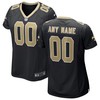 New Orleans Saints Womens Custom Game Jersey Black Custom Jerseys Nfl - Robokeg