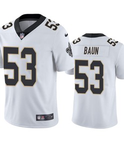 New Orleans Saints Zack Baun White Vapor Limited Jersey - Robokeg
