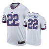 New York Giants #22 Wayne Gallman Nike Color Rush White Jersey - Robokeg