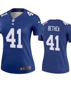 New York Giants #41 Antoine Bethea Royal Legend Jersey - Robokeg