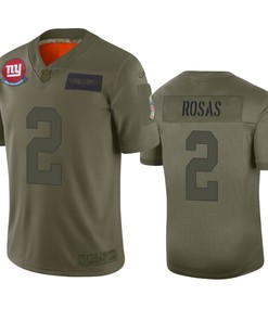 New York Giants Aldrick Rosas Camo 2019 Salute To Service Limited Jersey - Robokeg