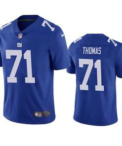 New York Giants Andrew Thomas Blue 2020 Nfl Draft Vapor Limited Jersey - Robokeg