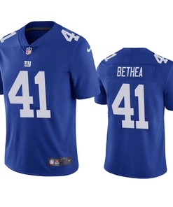 New York Giants Antoine Bethea Blue Vapor Limited Jersey - Robokeg