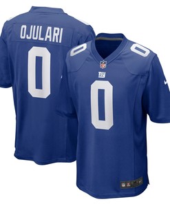 New York Giants Azeez Ojulari Royal 2021 Nfl Draft Pick Player Game Mens Jersey Gift For Giants Fans - Robokeg