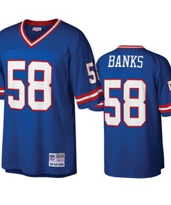 New York Giants Carl Banks Royal Legacy Replica Jersey - Robokeg