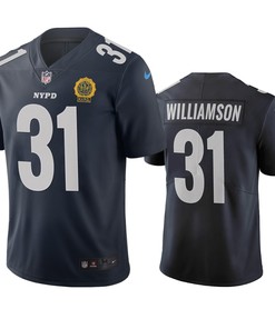 New York Giants Chris Williamson Navy City Edition Vapor Limited Jersey - Robokeg