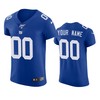 New York Giants Custom Royal 100th Season Vapor Elite Jersey - Robokeg
