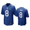 New York Giants Daniel Jones 2019 Nfl Draft Royal Game Jersey - Robokeg