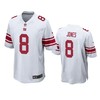 New York Giants Daniel Jones 2019 Nfl Draft White Game Jersey - Robokeg