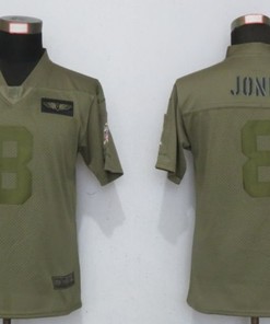 New York Giants Daniel Jones #8 Nfl 2020 Camo Jersey - Robokeg