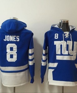 New York Giants Daniel Jones #8 Nfl 2020 Navy Blue Jersey - Robokeg