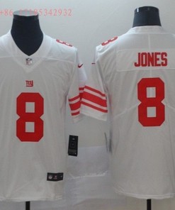 New York Giants Daniel Jones #8 Nfl 2020 White Jersey Jersey - Robokeg