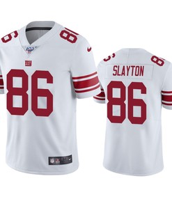 New York Giants Darius Slayton White 100th Season Vapor Limited Jersey - Robokeg