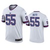 New York Giants David Mayo White Color Rush Legend Jersey - Robokeg