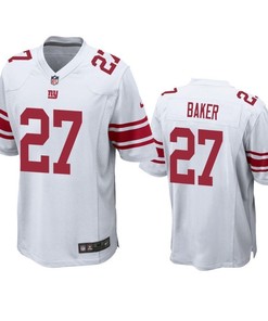 New York Giants Deandre Baker 2019 Nfl Draft White Game Jersey - Robokeg
