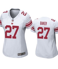 New York Giants Deandre Baker 2019 Nfl Draft White Game Womens Jersey - Robokeg