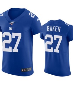 New York Giants Deandre Baker Royal 100th Season Vapor Elite Jersey - Robokeg