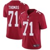 New York Giants Demaryius Thomas #71 Nfl 2020 Red Jersey Jersey - Robokeg