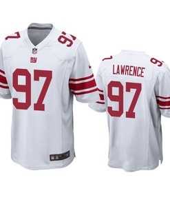 New York Giants Dexter Lawrence 2019 Nfl Draft White Game Jersey - Robokeg