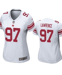 New York Giants Dexter Lawrence 2019 Nfl Draft White Game Womens Jersey - Robokeg
