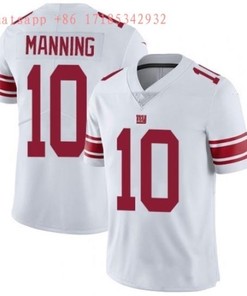 New York Giants Eli Manning #10 Nfl 2020 White Jersey Jersey - Robokeg