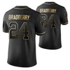 New York Giants James Bradberry 24 2021 Nfl Golden Brandedition Black Jersey Gift For Giants Fans - Robokeg