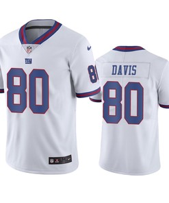 New York Giants Jawill Davis White Nike Color Rush Limited Jersey - Robokeg