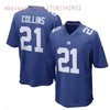 New York Giants Landon Collins #21 Nfl 2020 Cobalt Jersey Jersey - Robokeg