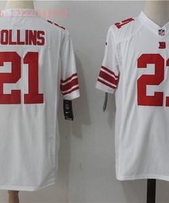 New York Giants Landon Collins #21 Nfl 2020 White Jersey Jersey - Robokeg