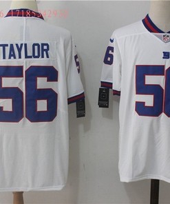 New York Giants Lawrence Taylor #56 Nfl 2020 White Jersey Jersey - Robokeg