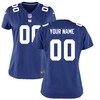 New York Giants Nike Womens Custom Game Jersey - Royal Blue - Robokeg