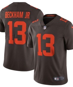 New York Giants Odell Beckham Jr #13 Nfl 2020 Dark Brown Jersey - Robokeg