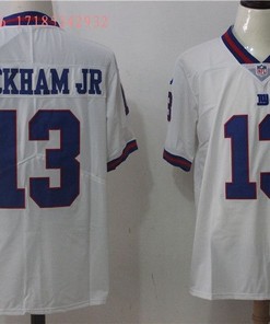 New York Giants Odell Beckham Jr#13 Nfl 2020 White Jersey Jersey - Robokeg
