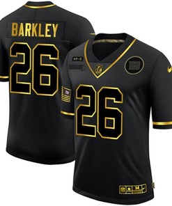 New York Giants Saquon Barkley #26 Nfl 2020 Black Jersey - Robokeg