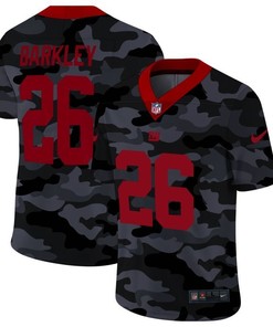 New York Giants Saquon Barkley #26 Nfl 2020 Camo Jersey - Robokeg