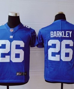 New York Giants Saquon Barkley #26 Nfl 2020 Cobalt Jersey - Robokeg
