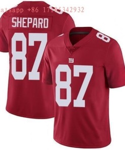 New York Giants Sterling Shepard #87 Nfl 2020 Red Jersey Jersey - Robokeg