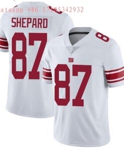 New York Giants Sterling Shepard #87 Nfl 2020 White Jersey Jersey - Robokeg