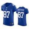 New York Giants Sterling Shepard Royal 100th Season Vapor Elite Jersey - Robokeg