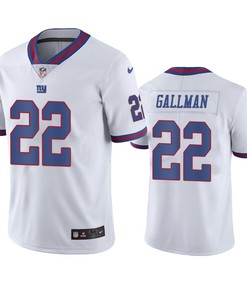 New York Giants Wayne Gallman White Nike Color Rush Limited Jersey - Robokeg