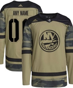 New York Islanders Adidas Military Appreciation Team Authentic Custom Practice Jersey - Camo Custom Jerseys Nhl - Robokeg