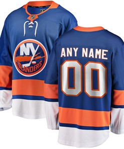 New York Islanders Fanatics Branded Home Breakaway Custom Jersey Blue Custom Jerseys Nhl - Robokeg