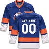 New York Islanders Fanatics Branded Home Replica Custom Jersey - Blue Custom Jerseys Nhl - Robokeg