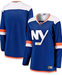 New York Islanders Fanatics Branded Womens Alternate Breakaway Blank Jersey - Blue Nhl - Robokeg