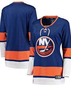 New York Islanders Fanatics Branded Womens Breakaway Home Jersey Blue Nhl - Robokeg