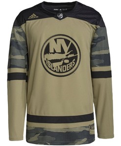 New York Islanders Military Appreciation Team Practice Men Jersey - Camo - Robokeg