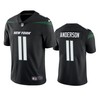 New York Jets #11 Robby Anderson Black Vapor Untouchable Limited Jersey - Mens - Robokeg