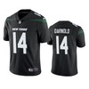 New York Jets #14 Sam Darnold Black Vapor Untouchable Limited Jersey - Mens - Robokeg