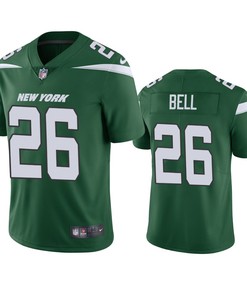 New York Jets #26 Leveon Bell Green Vapor Untouchable Limited Jersey - Mens - Robokeg